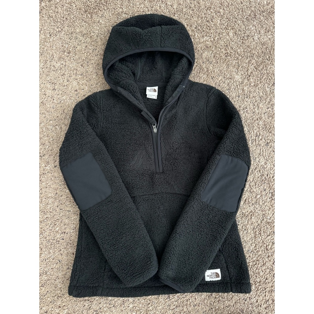 The North Face Black Fleece Half-Zip Jacket